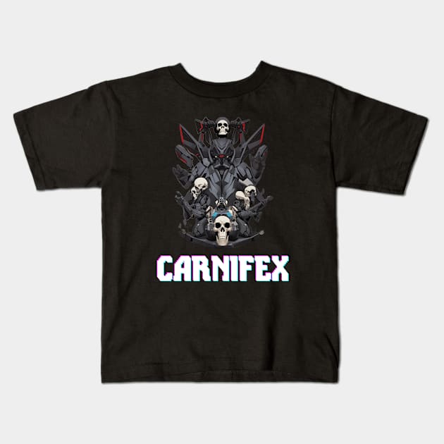 Carnifex Kids T-Shirt by Maheswara.Momocats